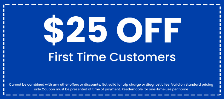  off coupon for first-time customers of Florida Plumbing Plus, highlighting plumbing service discounts and terms.